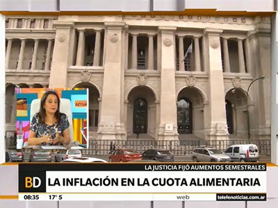 La inflación en la cuota alimentaria