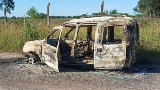 Cañuelas: hallan un cuerpo calcinado dentro de una camioneta