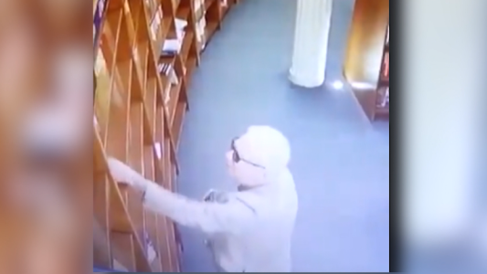 Escándalo diplomático: así sorprendieron al embajador de México robando un libro