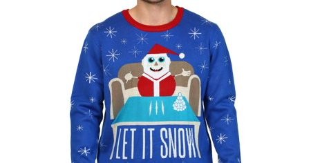 Retiran de la venta un pullover en el que aparecía Papa Noel frente a tres líneas de cocaína
