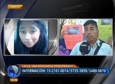 "Estamos desesperados, no sabemos qué hacer", dijo el papá de la adolescente desaparecida en Flores