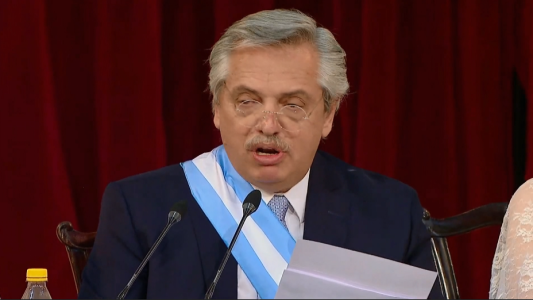 Alberto Fernández: "Apostar a la grieta ... sería empujarnos al abismo"