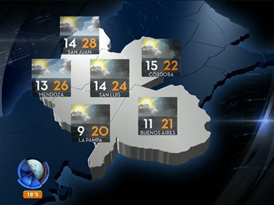 Se van las lluvias y viene un fin de semana nublado pero con temperatura agradable