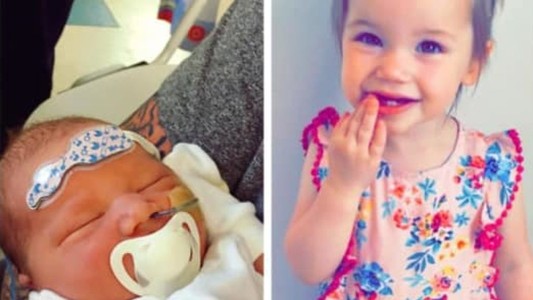 El milagro del nene que sobrevivió pese a nacer con medio corazón