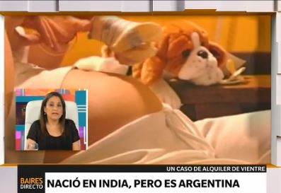 Nació en India pero es argentina