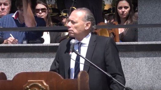 El mensaje de Berni a la Policía bonaerense: "Fuera de la ley, nada"