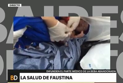 Hospital Santojanni: "Faustina está estable"