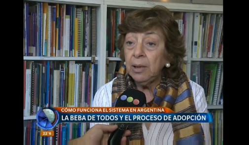 La beba de todos y el proceso de adopción
