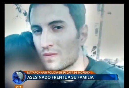 Asesinado frente a su familia en Moreno