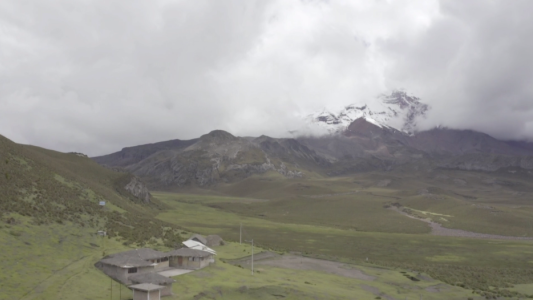 El volcán que perdió el hielo en menos de 60 años