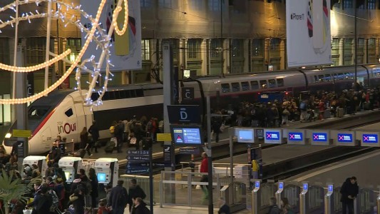 Sin trenes para Navidad por huelga de transportes