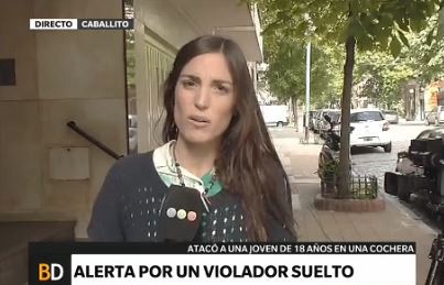 Alerta por un violador suelto en Caballito