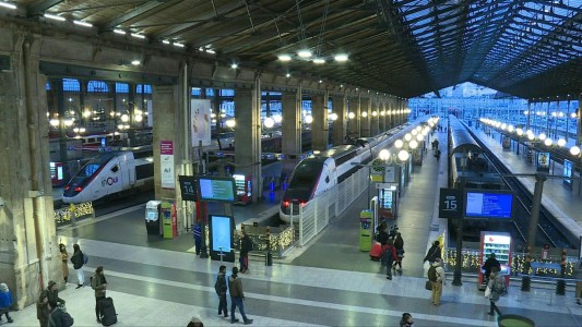 Navidad sin trenes en Francia por huelga