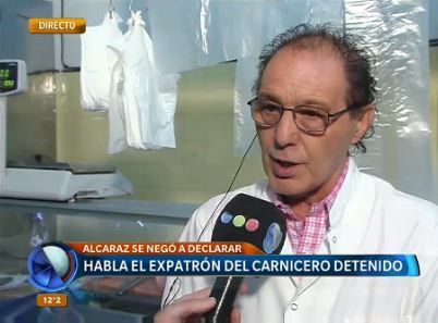 Expatrón del carnicero detenido: "Había mucho amor entre él y la nena"