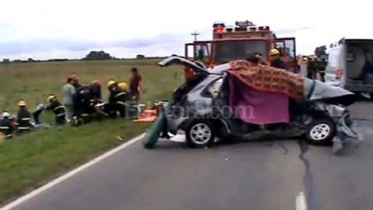 Seis muertos y más de 15 heridos por un choque en la ruta 7