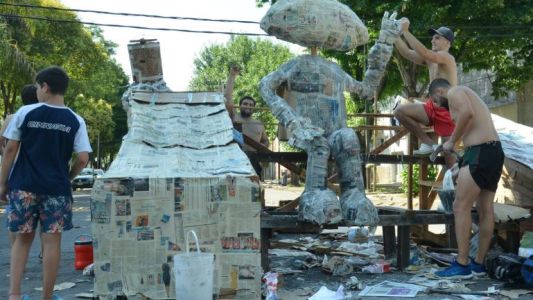 Batman, Woody y Silvestre, entre los muñecos gigantes que arderán al inicio de 2020 en La Plata