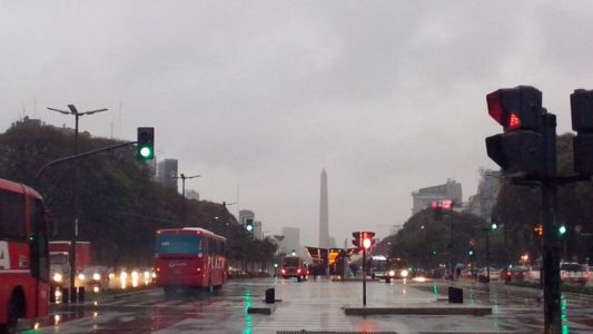 Fuertes lluvias en Buenos Aires: ¿cómo estará el clima la noche del 31 de diciembre?