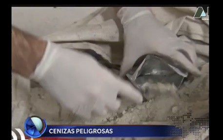 La AFIP secuestró 52 toneladas de cenizas de plomo