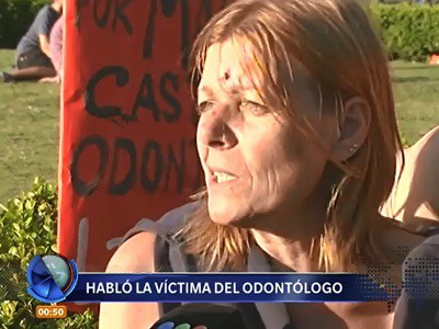 Habló la mujer agredida por su esposo odontólogo