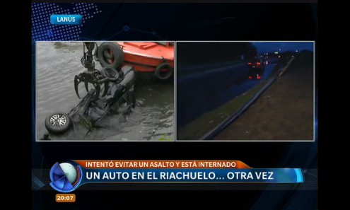 Intentó evitar un robo y cayó al Riachuelo: te mostramos el lugar