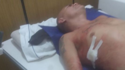 Dieron de alta a "La Hiena" Barrios tras ser apuñalado en Córdoba