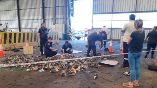 Macabro hallazgo: restos de un bebé en la planta de residuos del CEAMSE