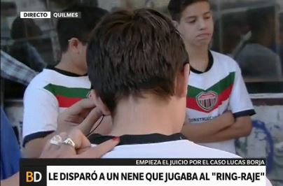 Empieza el juicio al hombre que le disparó a un nene que jugaba al "ring-raje"