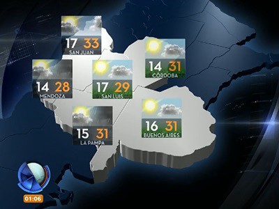 Martes con cielo despejado y máxima de 31 grados