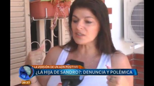 ¿La hija de Sandro?: denuncia y polémica
