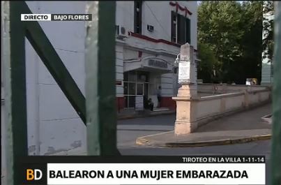 Balearon a una embarazada: perdió al bebé