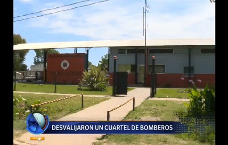Asaltaron un cuartel mientras los bomberos apagaban un incendio