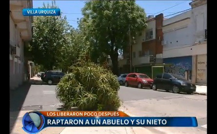 Robaron un auto con un nene y su abuelo adentro
