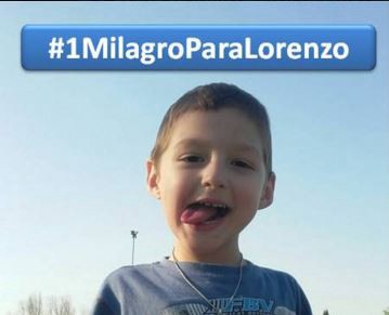 Lorenzo necesita más de 100 mil euros para un tratamiento