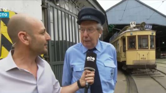 Aquilino, el patriarca de los tranvías