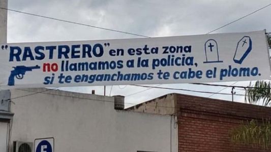 Los pasacalles de advertencia a ladrones llegaron a La Plata