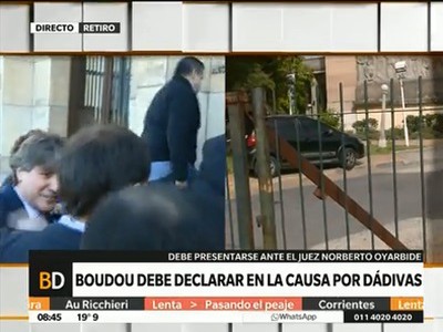 Boudou debe declarar en la causa por dádivas