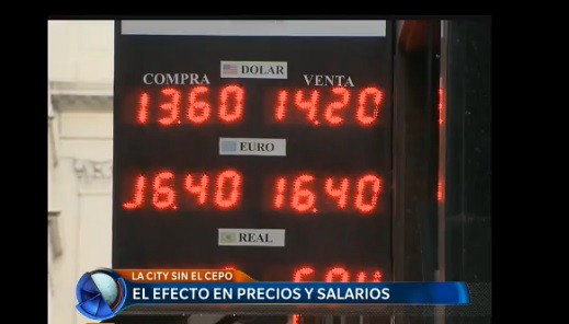 Fin del cepo: las pizarras muestran un dólar de 14,50 pero sin operaciones
