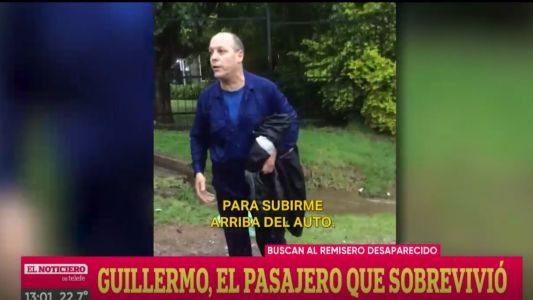 El relato del pasajero sobreviviente de Benavídez: "Lo traté de agarrar y el auto se escapó"