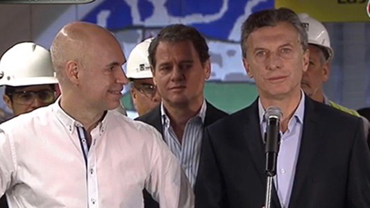 Macri inauguró dos estaciones de la línea H de subtes