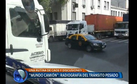 "Mundo camión": radiografía del tránsito pesado