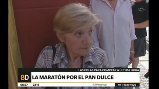La maratón del pan dulce