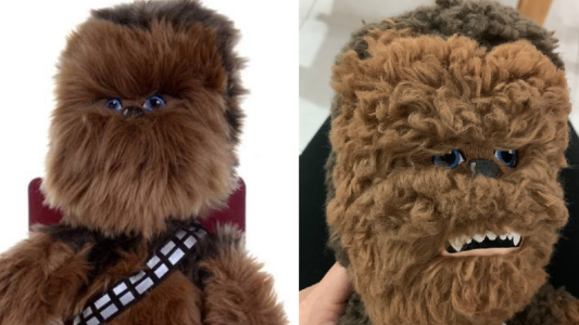 Lavó un peluche de Chewbacca, lo arruinó y se volvió furor en redes
