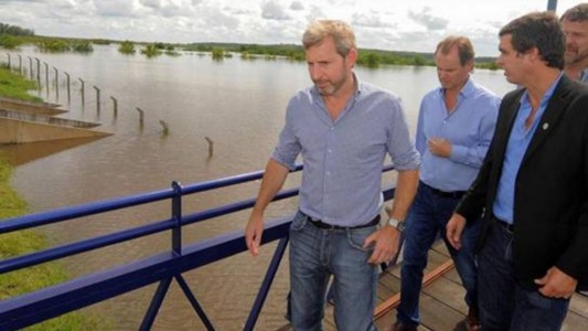 Frigerio advirtió que "este fin de semana es crítico" para las zonas inundadas