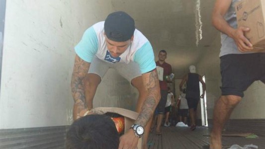 Entre lágrimas, Bou contó que quisieron robarse las donaciones para Concordia