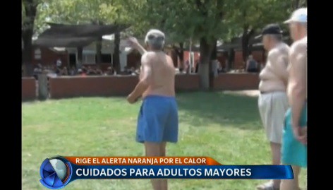 Calor: cuidados para adultos mayores