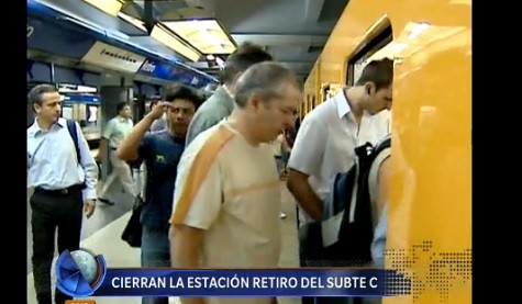 El subte C no llegará a Retiro durante enero por obras