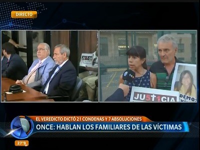 "Seguiremos para que las condenas queden efectivas"