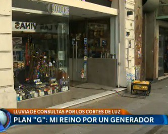 Plan "G": mi reino por un generador