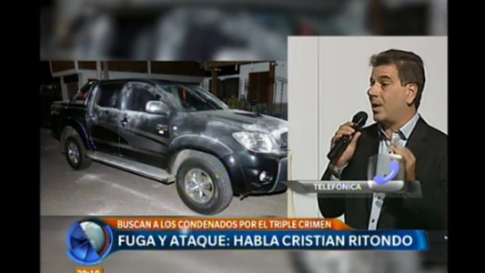 Cristian Ritondo, sobre los prófugos: "No hubo ninguna negociación"