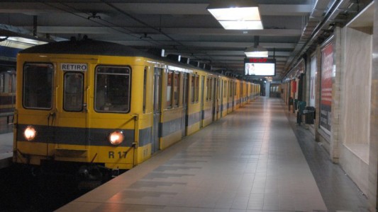 Este jueves habrá paro de subtes de 5 a 7 de la mañana